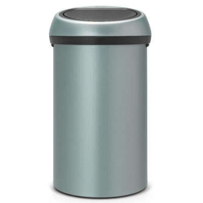 Brabantia 60L Touch Bin – Metallic Mint